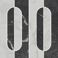 KMD2HID013GR Тубкаль наборный матовый обрезной 30x30x0,9 декор - фото 138347