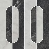 KMD2HID013GR Тубкаль наборный матовый обрезной 30x30x0,9 декор - фото 138348