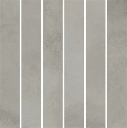 KMD2MSM002BN Фес мозаичный серый глянцевый 15x15x0,77 декор - фото 138669