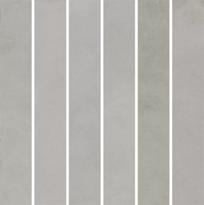 KMD2MSM002BN Фес мозаичный серый глянцевый 15x15x0,77 декор - фото 138672