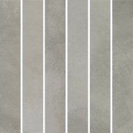 KMD2MSM002BN Фес мозаичный серый глянцевый 15x15x0,77 декор - фото 138678