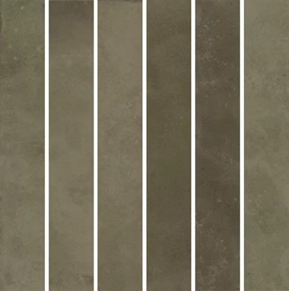 KMD2MSM003BN Фес мозаичный зелёный глянцевый 15x15x0,77 декор - фото 138682