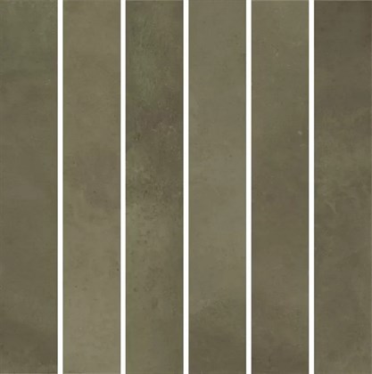 KMD2MSM003BN Фес мозаичный зелёный глянцевый 15x15x0,77 декор - фото 138685
