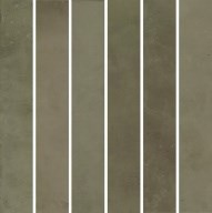 KMD2MSM003BN Фес мозаичный зелёный глянцевый 15x15x0,77 декор - фото 138691
