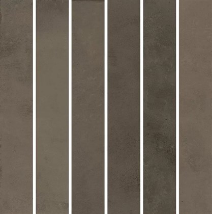 KMD2MSM004BN Фес мозаичный коричневый глянцевый 15x15x0,77 декор - фото 138698