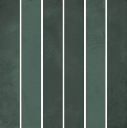 KMD2MSM005BN Фес мозаичный зелёный тёмный глянцевый 15x15x0,77 декор - фото 138712