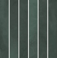 KMD2MSM005BN Фес мозаичный зелёный тёмный глянцевый 15x15x0,77 декор - фото 138722
