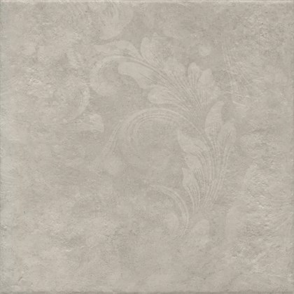 KM4040G0061N Хадду серый светлый матовый декорированный 40,2x40,2x0,8 керамогранит - фото 138842