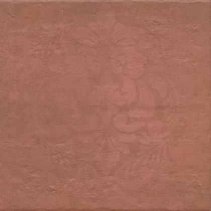 KM4040G0071N Хадду красный матовый декорированный 40,2x40,2x0,8 керамогранит - фото 138851