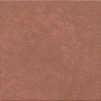 KM4040G0071N Хадду красный матовый декорированный 40,2x40,2x0,8 керамогранит - фото 138853