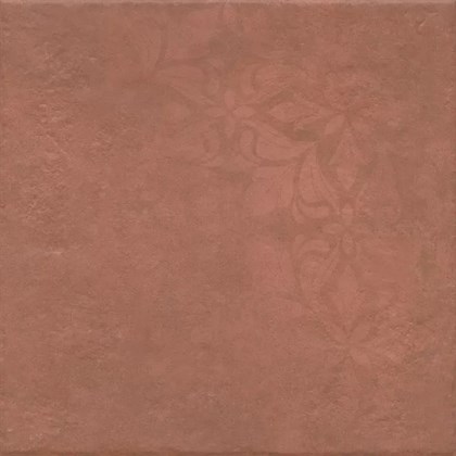 KM4040G0071N Хадду красный матовый декорированный 40,2x40,2x0,8 керамогранит - фото 138854