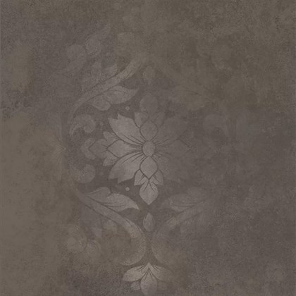 KM4040G0081N Хадду коричневый матовый декорированный 40,2x40,2x0,8 керамогранит - фото 138866