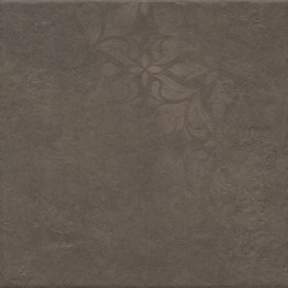 KM4040G0081N Хадду коричневый матовый декорированный 40,2x40,2x0,8 керамогранит - фото 138870