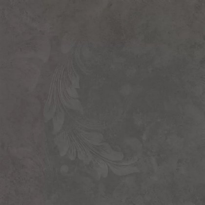 KM4040G0091N Хадду серый тёмный матовый декорированный 40,2x40,2x0,8 керамогранит - фото 138881