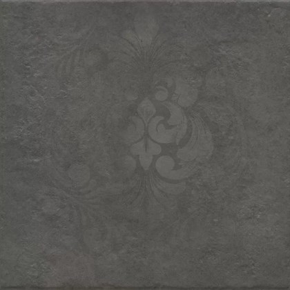 KM4040G0091N Хадду серый тёмный матовый декорированный 40,2x40,2x0,8 керамогранит - фото 138883