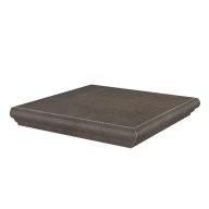 KM4040G0031NGTA Ступень угловая Хадду коричневый матовый 34x34x0,8 - фото 139103