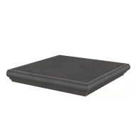 KM4040G0041NGTA Ступень угловая Хадду серый тёмный матовый 34x34x0,8 - фото 139147