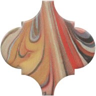 VT/A625/65000 Арабески Венеция красный матовый 6,5x6,5x0,69 декор - фото 139314