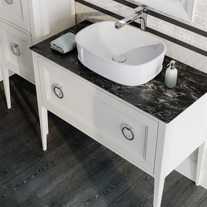 CI.wb.50 Раковина CIRCO накладная 50, белая глянцевая - фото 141958