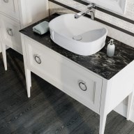 CI.wb.50 Раковина CIRCO накладная 50, белая глянцевая - фото 141962