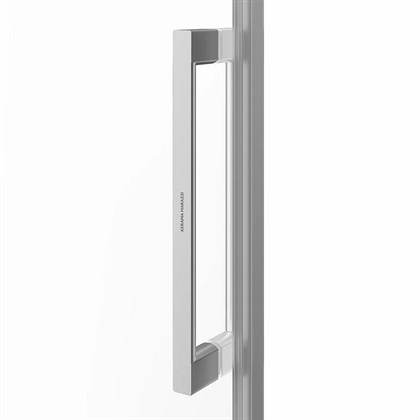 CT.120.SD.BN Душевая дверь CRISTALLO, раздвижная с функцией soft close, 120х210, брашированный никел - фото 142014