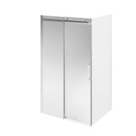 CT.120.SD.BN Душевая дверь CRISTALLO, раздвижная с функцией soft close, 120х210, брашированный никел - фото 142017