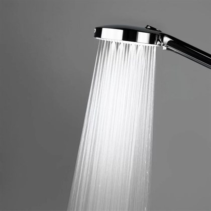 FO.201.KM.BLK.M Душевая колонна FONTE на 3 потока с фиксированным изливом и механическим смесителем, черный матовый - фото 142114