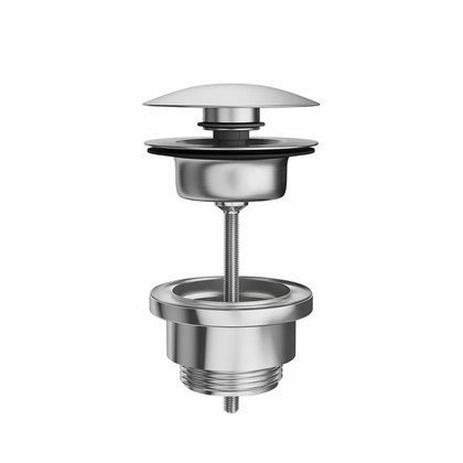 24686KM.50.050 Донный клапан для раковины, нержавеющая сталь - фото 142211