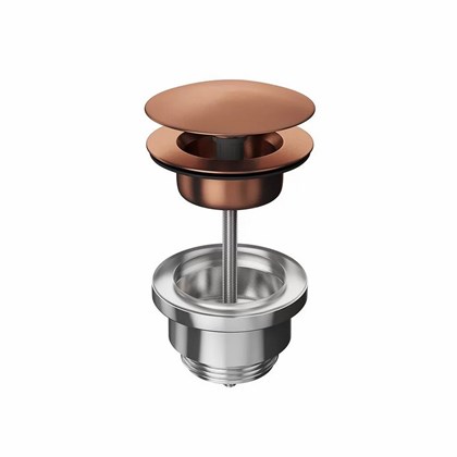 24686KM.59.067 Донный клапан для раковины, брашированная медь, pvd - фото 142214