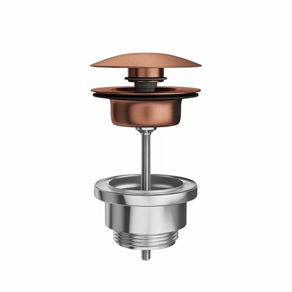 24686KM.59.067 Донный клапан для раковины, брашированная медь, pvd - фото 142215