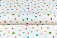 KM7805 Обои виниловые на флизелиновой основе Уик-энд мотив, цветной круги KЕРАМА МАРАЦЦИ - фото 142299