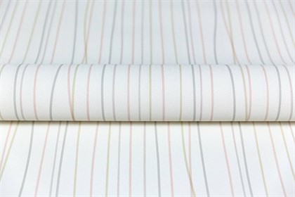 KM7808 Обои виниловые на флизелиновой основе Уик-энд мотив, бежевый полоса KЕРАМА МАРАЦЦИ - фото 142324