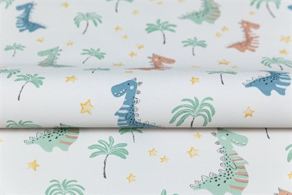 KM7812 Обои виниловые на флизелиновой основе Уик-энд мотив, разноцветный дино KЕРАМА МАРАЦЦИ - фото 142364