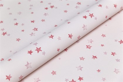 KM7816 Обои виниловые на флизелиновой основе Уик-энд мотив, розовый звезды KЕРАМА МАРАЦЦИ - фото 142405