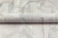 KM8316 Обои виниловые на флизелиновой основе Фреш мотив, серый-бежевый, абстракция KЕРАМА МАРАЦЦИ - фото 142570
