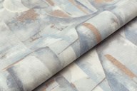 KM8319 Обои виниловые на флизелиновой основе Фреш мотив, синий, абстракция KЕРАМА МАРАЦЦИ - фото 142596