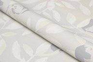 KM8501 Обои виниловые на флизелиновой основе Шафран мотив, серый, апельсины KЕРАМА МАРАЦЦИ - фото 142617