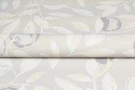 KM8501 Обои виниловые на флизелиновой основе Шафран мотив, серый, апельсины KЕРАМА МАРАЦЦИ - фото 142620