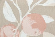 KM8502 Обои виниловые на флизелиновой основе Шафран мотив, бежевый, апельсины KЕРАМА МАРАЦЦИ - фото 142628