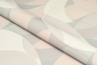 KM8505 Обои виниловые на флизелиновой основе Шафран мотив, бежевый, серый, листья KЕРАМА МАРАЦЦИ - фото 142657