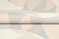 KM8505 Обои виниловые на флизелиновой основе Шафран мотив, бежевый, серый, листья KЕРАМА МАРАЦЦИ - фото 142660