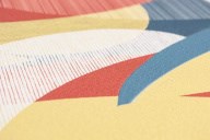 KM8507 Обои виниловые на флизелиновой основе Шафран мотив, разноцветный, синий KЕРАМА МАРАЦЦИ - фото 142675