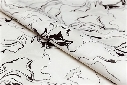 KM7607 Обои виниловые на флизелиновой основе Галатея база универсальная, белый черный KЕРАМА МАРАЦЦИ - фото 142858