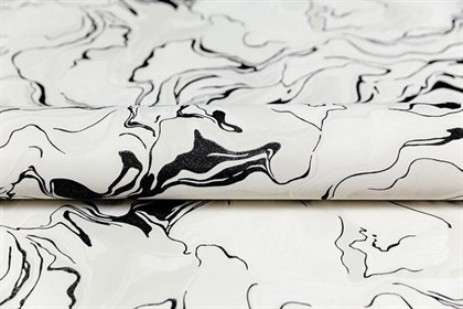 KM7607 Обои виниловые на флизелиновой основе Галатея база универсальная, белый черный KЕРАМА МАРАЦЦИ - фото 142859