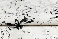 KM7607 Обои виниловые на флизелиновой основе Галатея база универсальная, белый черный KЕРАМА МАРАЦЦИ - фото 142864