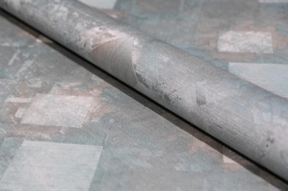KM7105 Обои виниловые на флизелиновой основе Винтаж база универсальная, зеленый KЕРАМА МАРАЦЦИ - фото 142997