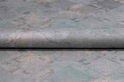 KM7105 Обои виниловые на флизелиновой основе Винтаж база универсальная, зеленый KЕРАМА МАРАЦЦИ - фото 142998