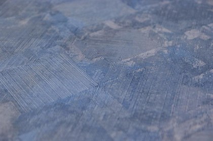 KM7107 Обои виниловые на флизелиновой основе Винтаж база универсальная, синий KЕРАМА МАРАЦЦИ - фото 143019