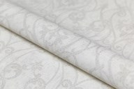 KM8101 Обои виниловые на флизелиновой основе Дамаск мотив, белый KЕРАМА МАРАЦЦИ - фото 143072