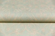 KM8105 Обои виниловые на флизелиновой основе Дамаск мотив, зелёный KЕРАМА МАРАЦЦИ - фото 143115